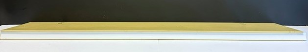 Shelf Strip, WHITE, For Standard 4 foot shelf